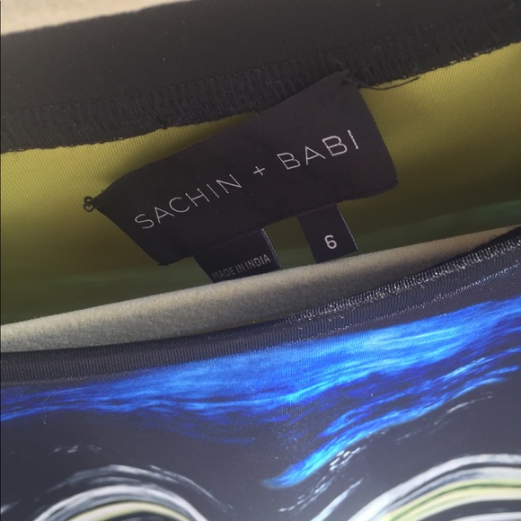 Black Aurora Borealis Neoprene Sweatshirt 6 - Picture 7 of 8